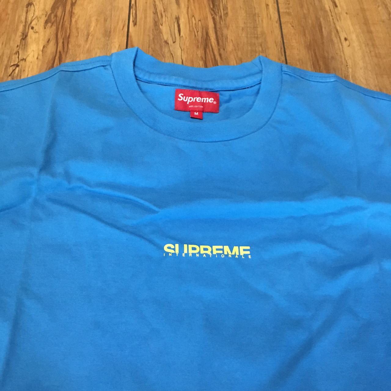 Supreme Internationale S/S Tee Slate F/W 19'