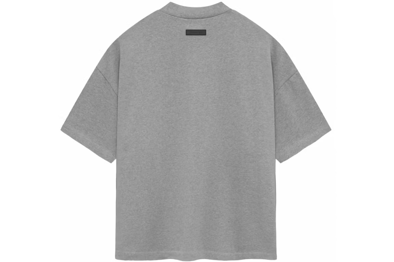 ★23AW 最新作★FEAR OF GOD ESSENTIALS Heavy Jersey SS Tee Fear of God ESSENTIALS Heavy Jersey Tee Dark Heather Oatmeal