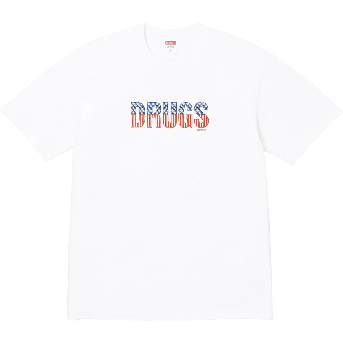 Supreme Drugs Tee White F/W 24'
