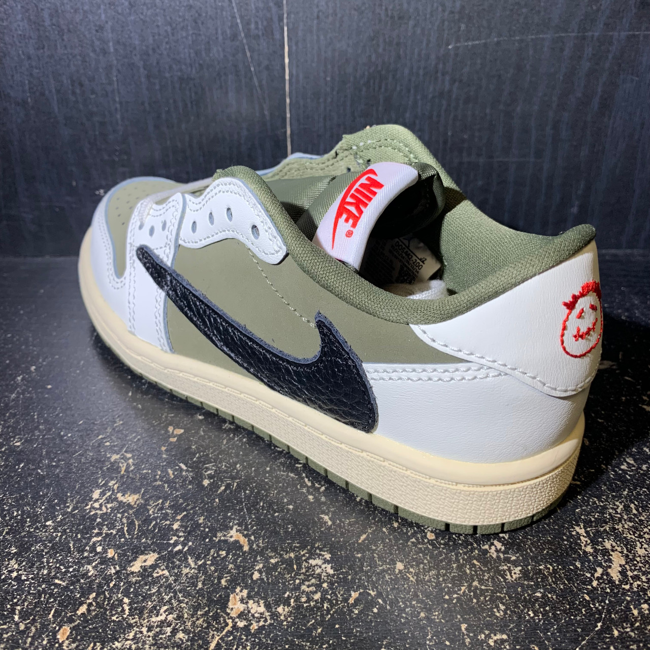 Travis Scott × Nike PS \"Medium Olive\" Travis Scott X Air Jordan 1 Low 'Medium Olive