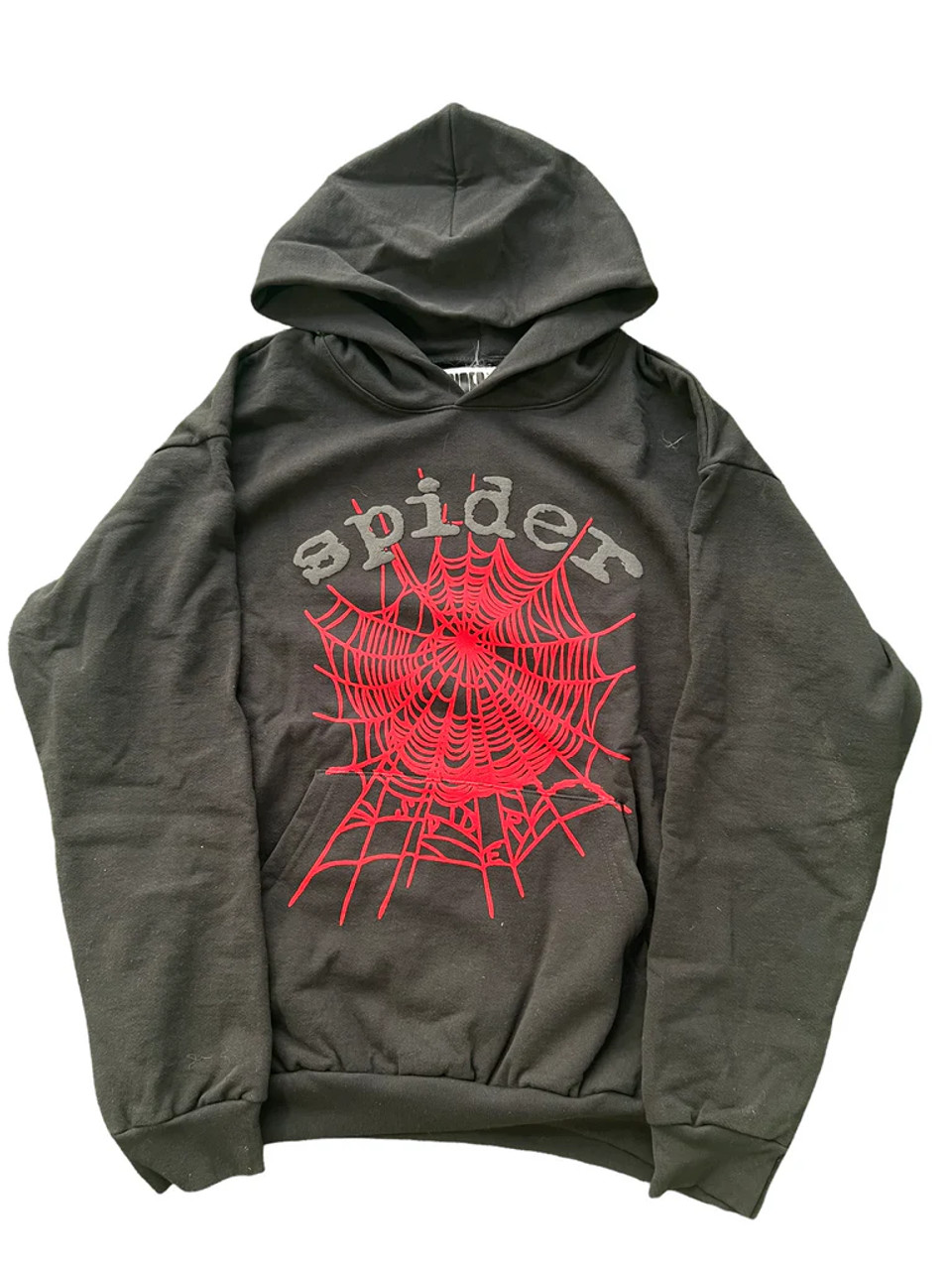 SP5DER OG WEB HOODIE BLACK S Sp5der OG Web V2 Phantom Zip-Up Hoodie Black \u2013 Endless Supply