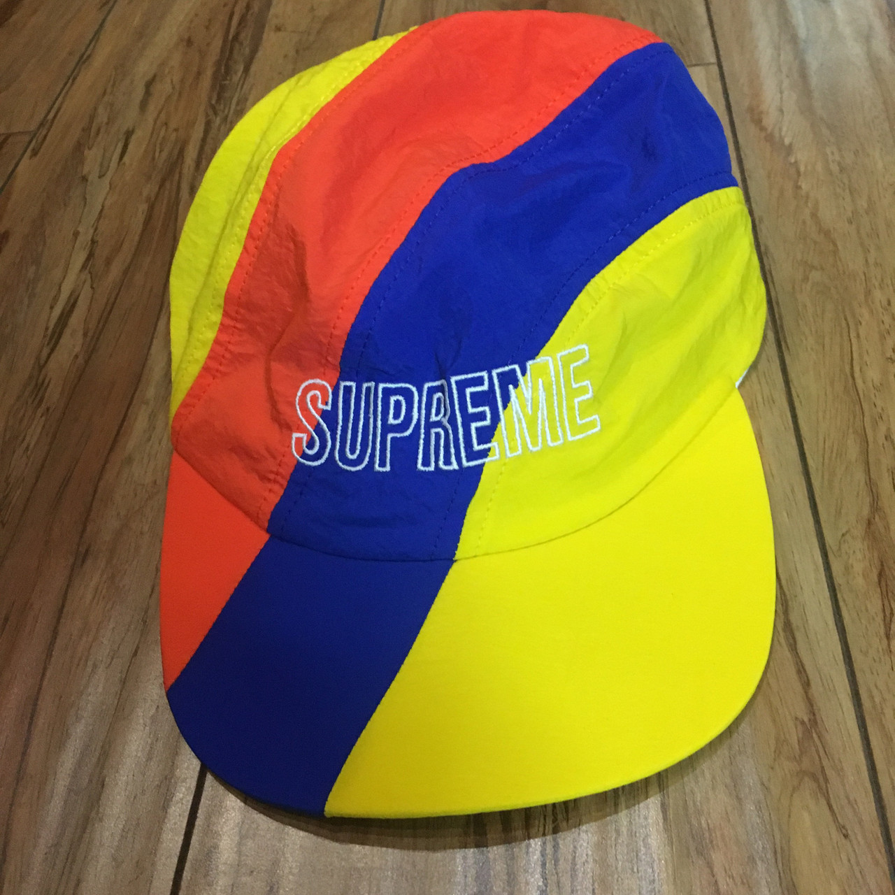 yellow supreme hat