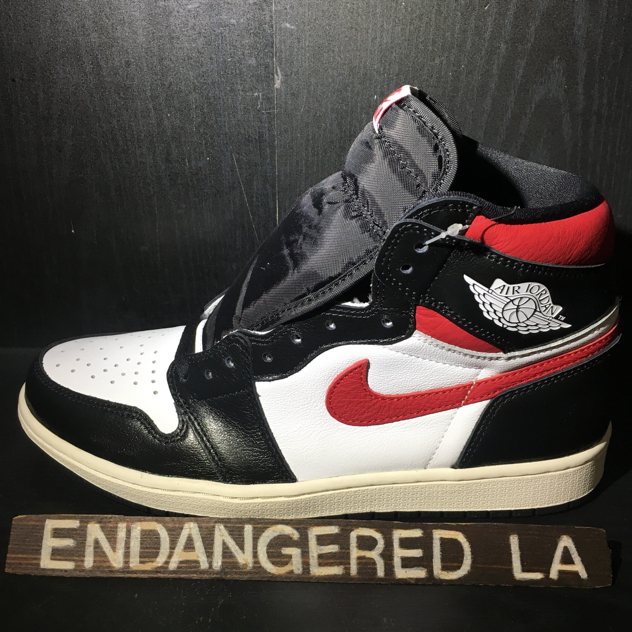 Air Jordan 1 Black Gym Red - ENDANGERED LA