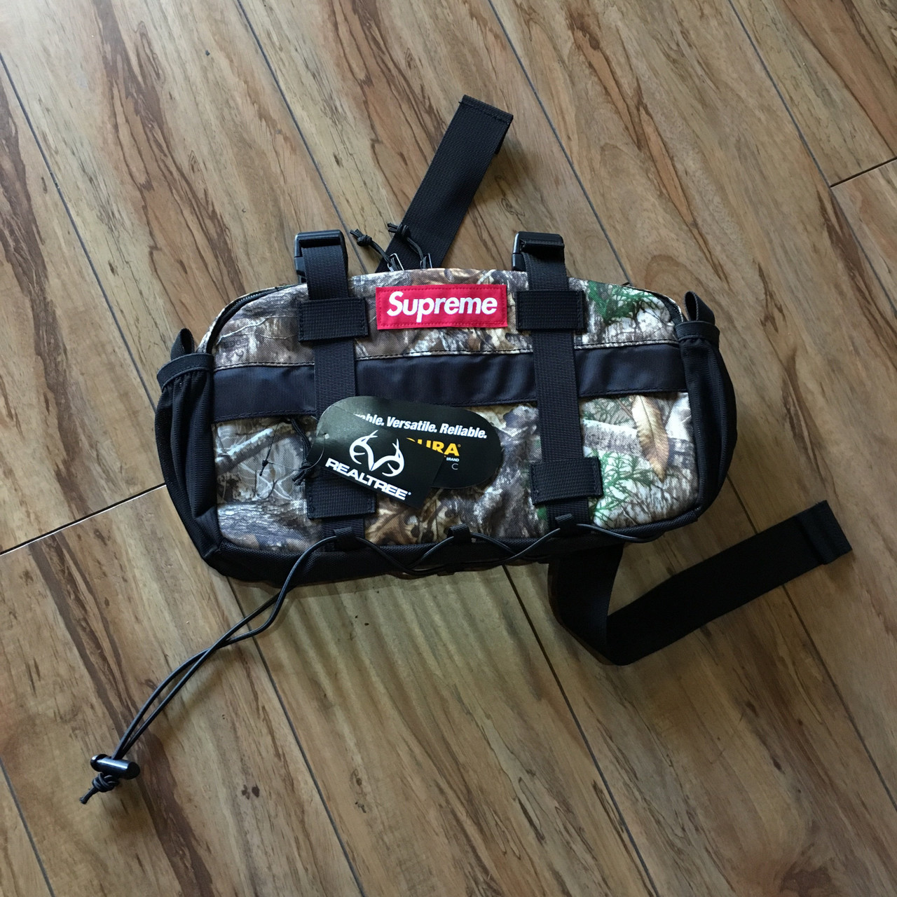 最安 supreme tree camo waist bag 迷彩 カモ-