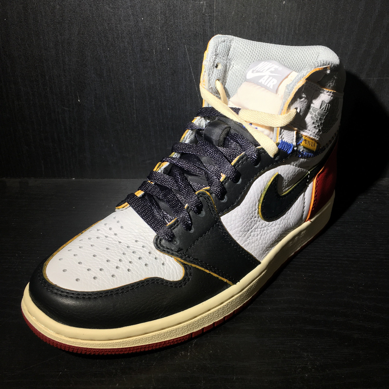 Air Jordan 1 Union Los Angeles Black Toe ENDANGERED LA