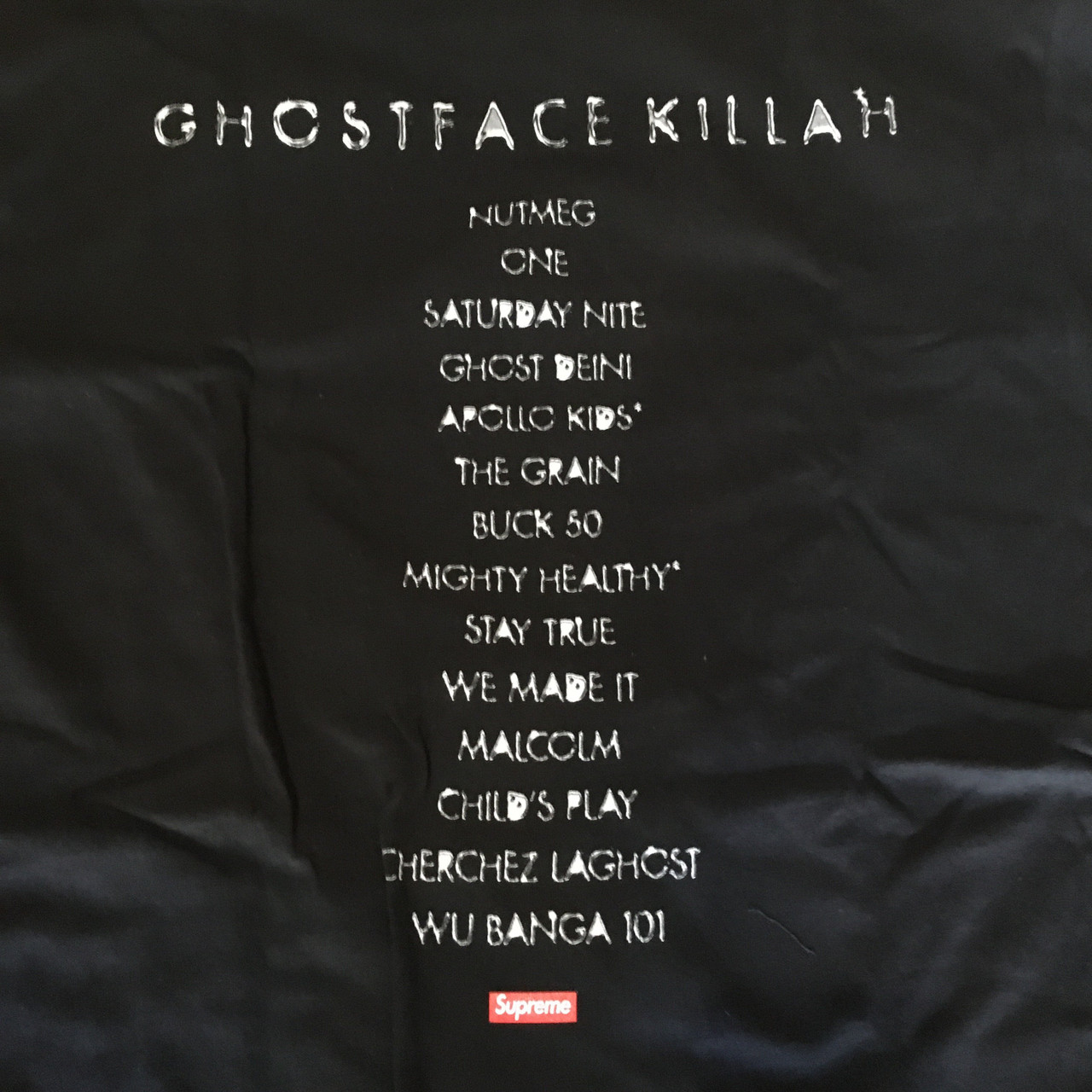 supreme clientele tee black