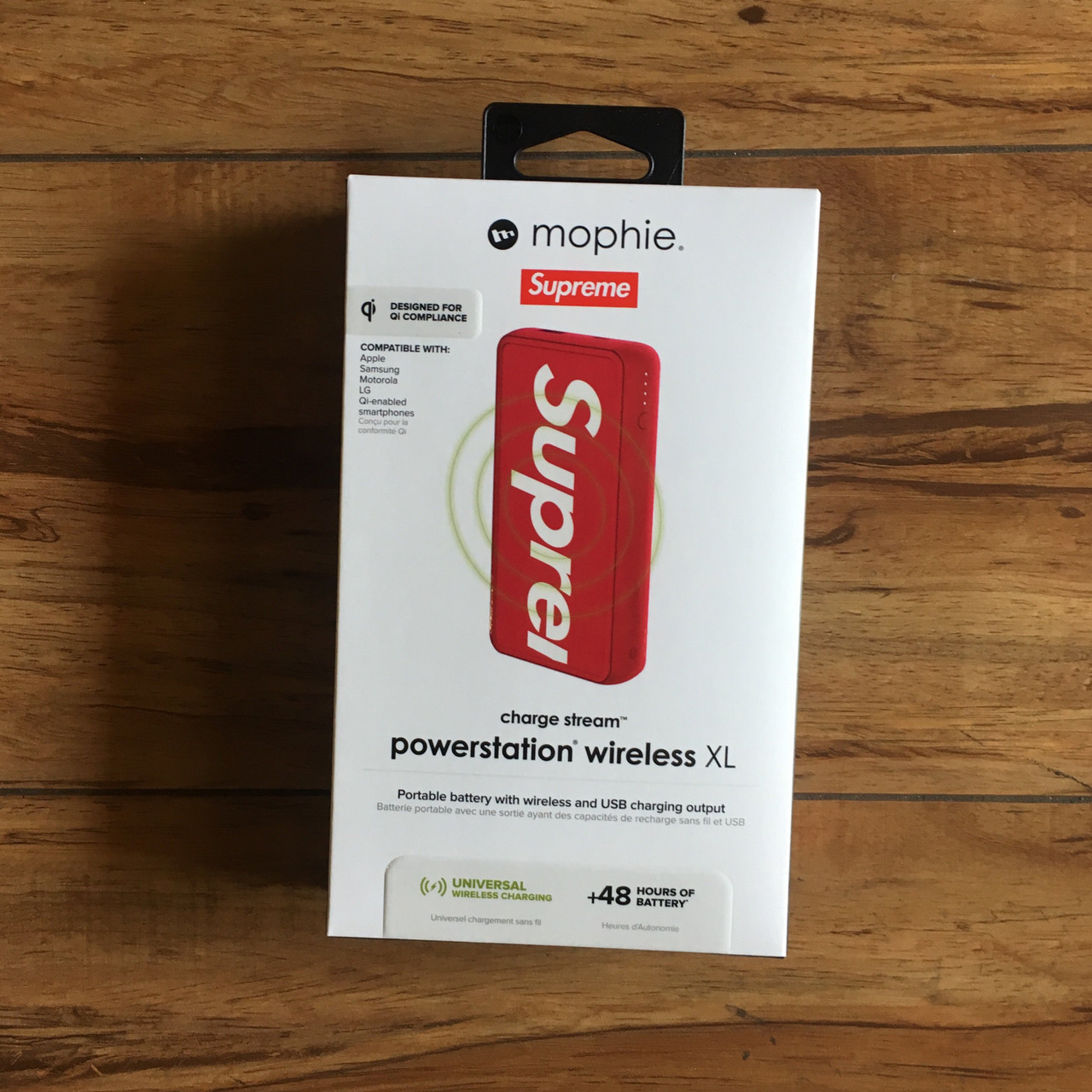 【国産正規品】Supreme mophie powerstation wireless XL バッテリー/充電器