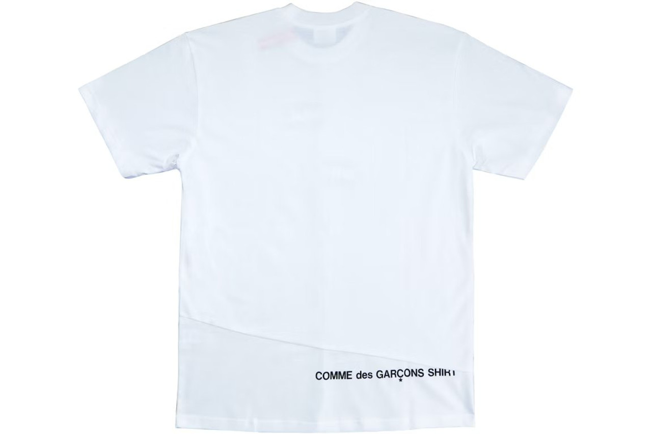 Supreme CDG Box Logo Tee White F/W 18' - ENDANGERED LA