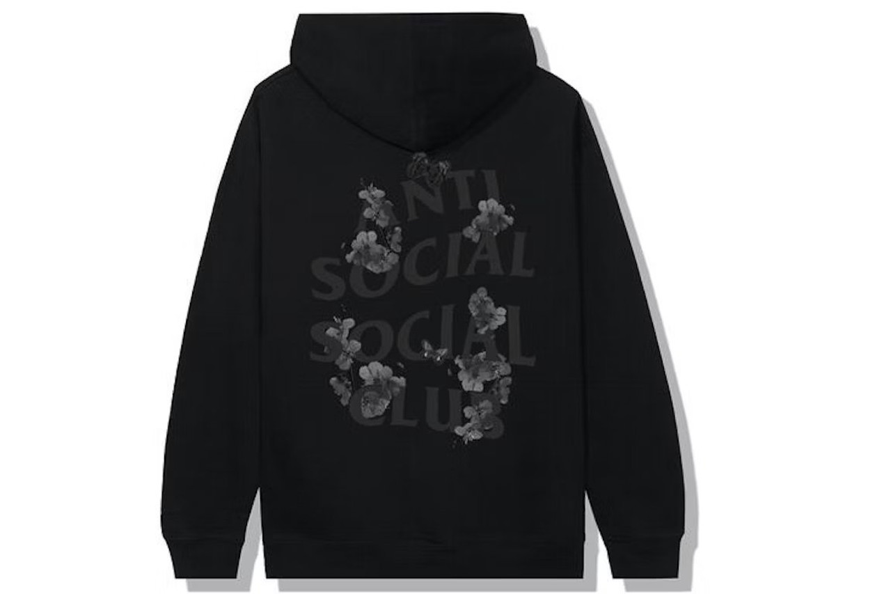 Anti Social Social Club Dramatic Hoodie Black - ENDANGERED LA