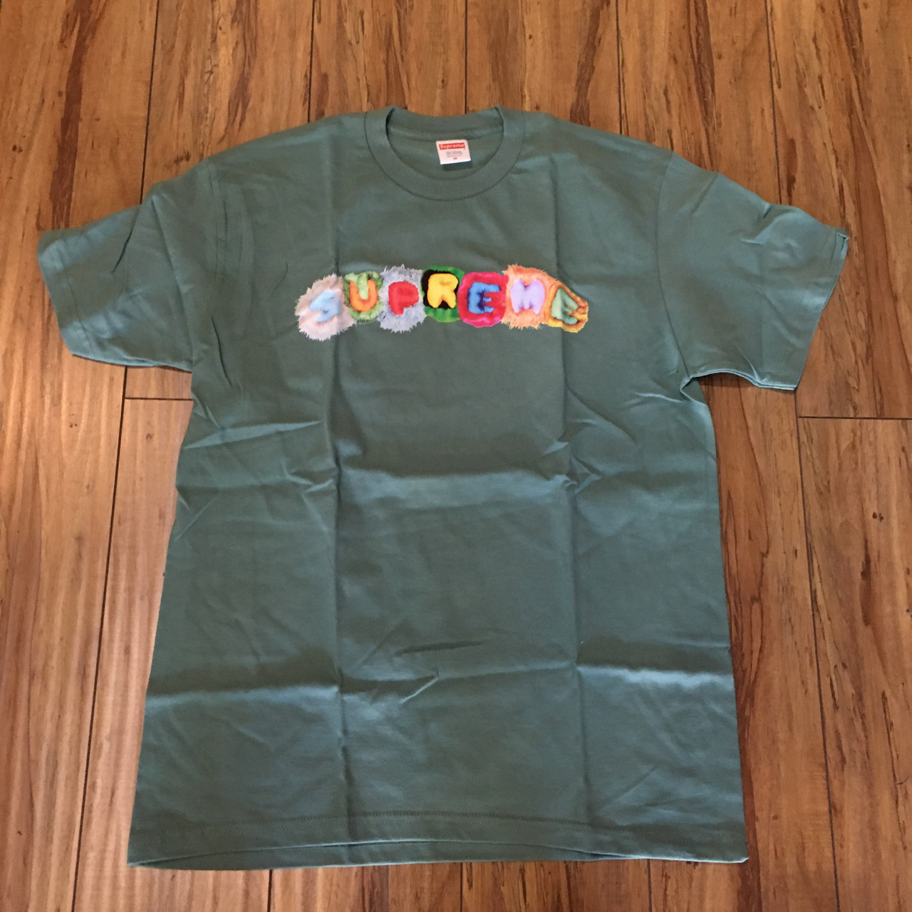 Supreme Pillow Tee Teal F/W 19' Sz 