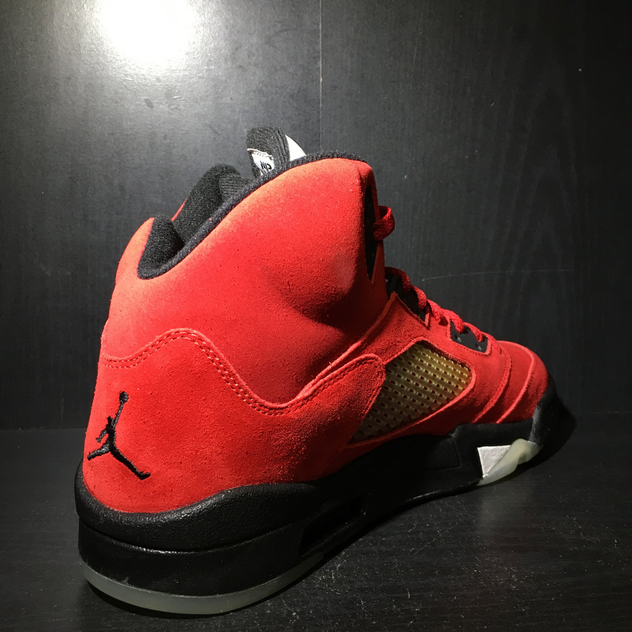 Air Jordan 5 Raging Bull Red 21' Sz 8 (#28928)