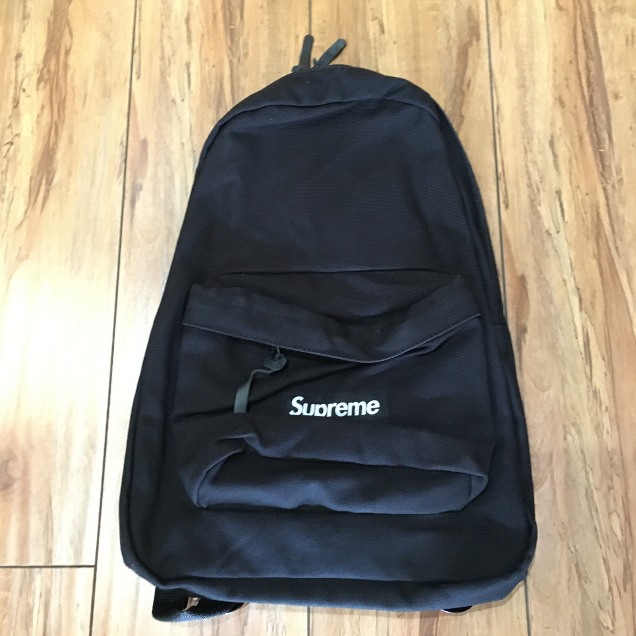 Supreme Backpack Canvas Black F/W 20' - ENDANGERED LA