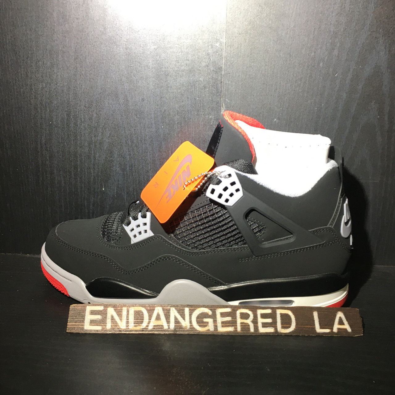 Air Jordan 4 Bred 19' - ENDANGERED LA