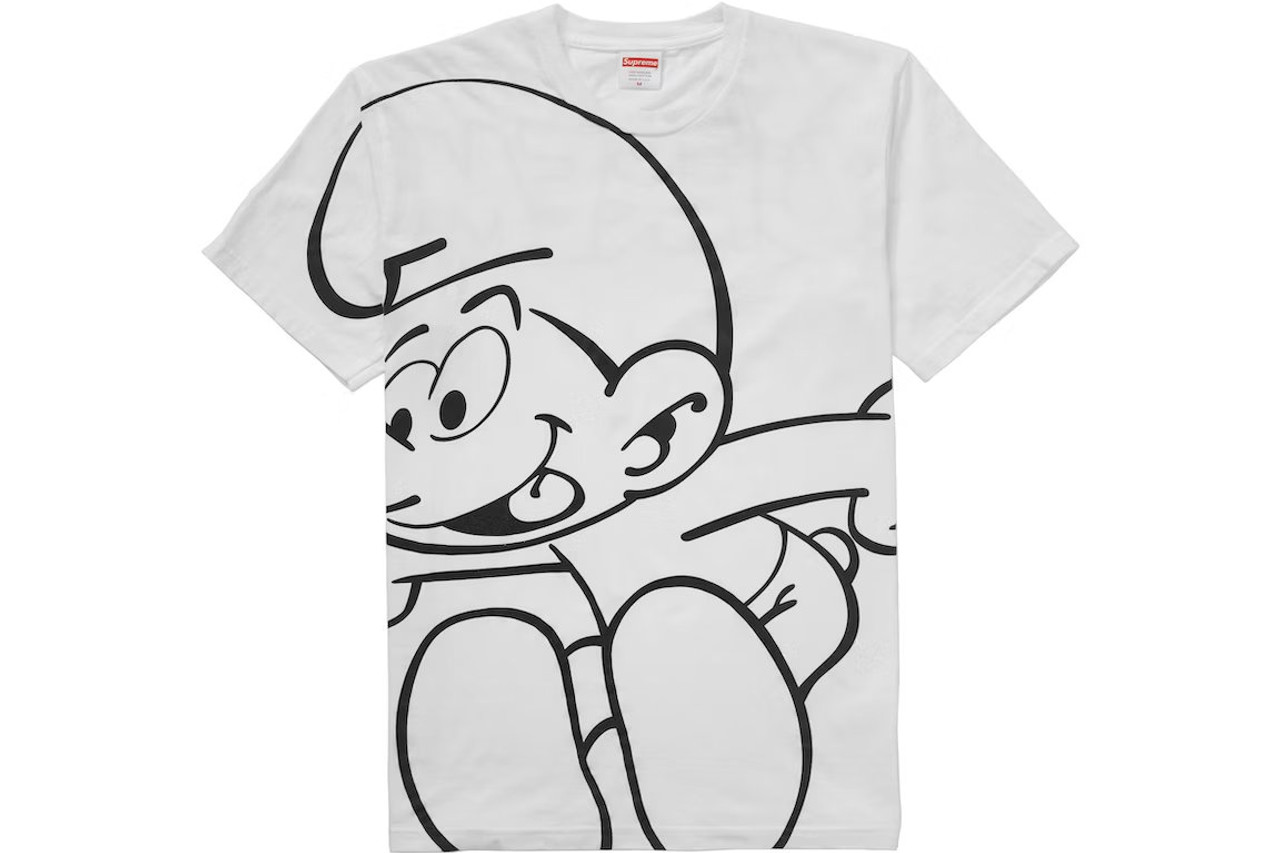 Supreme Smurfs Tee White F/W 20'