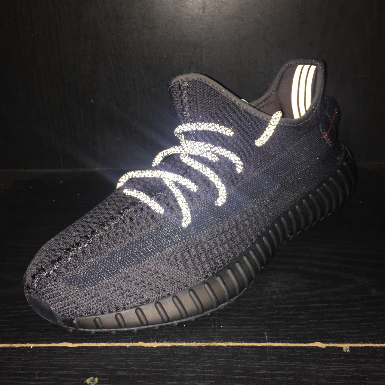 Yeezy 350 V2 Static Black (NR) - ENDANGERED LA