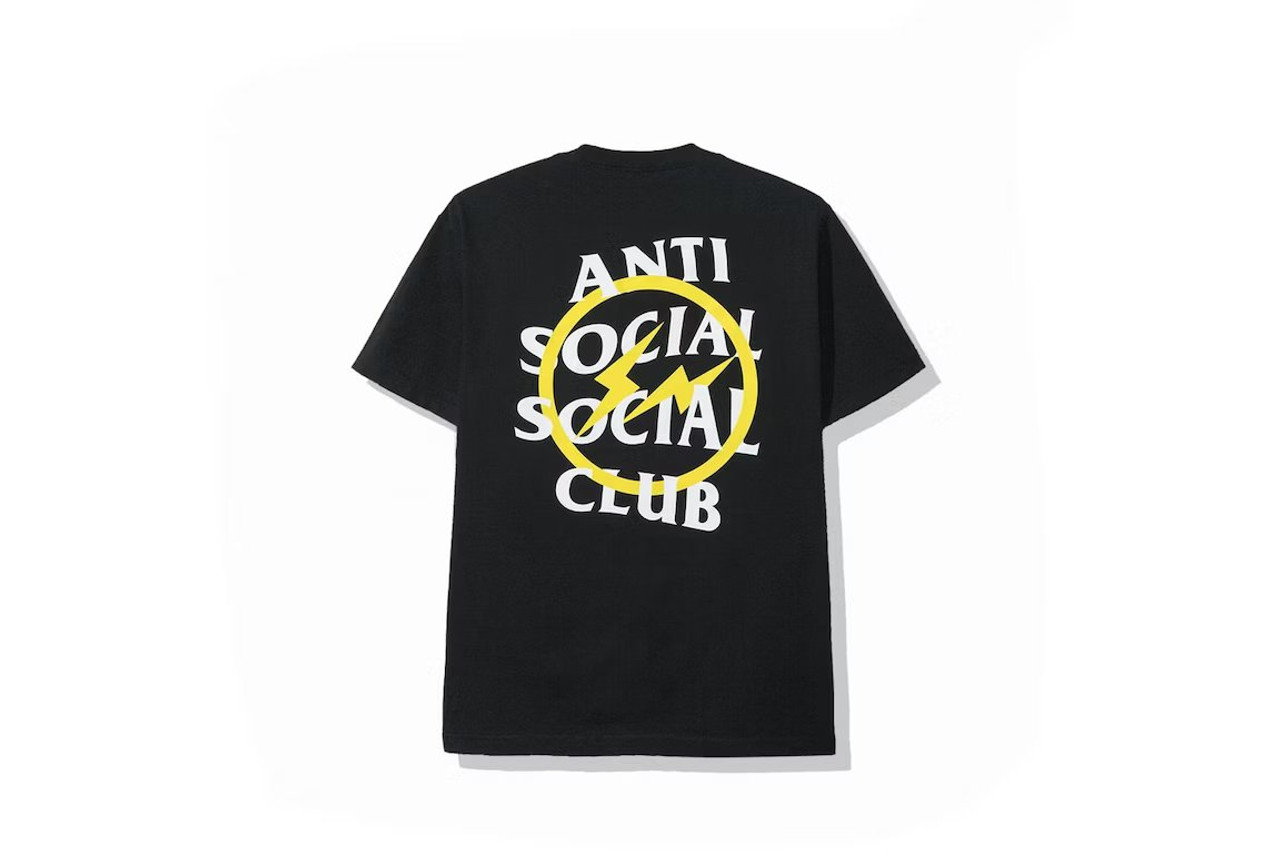 Anti Social Social Club x Fragment Tee Black