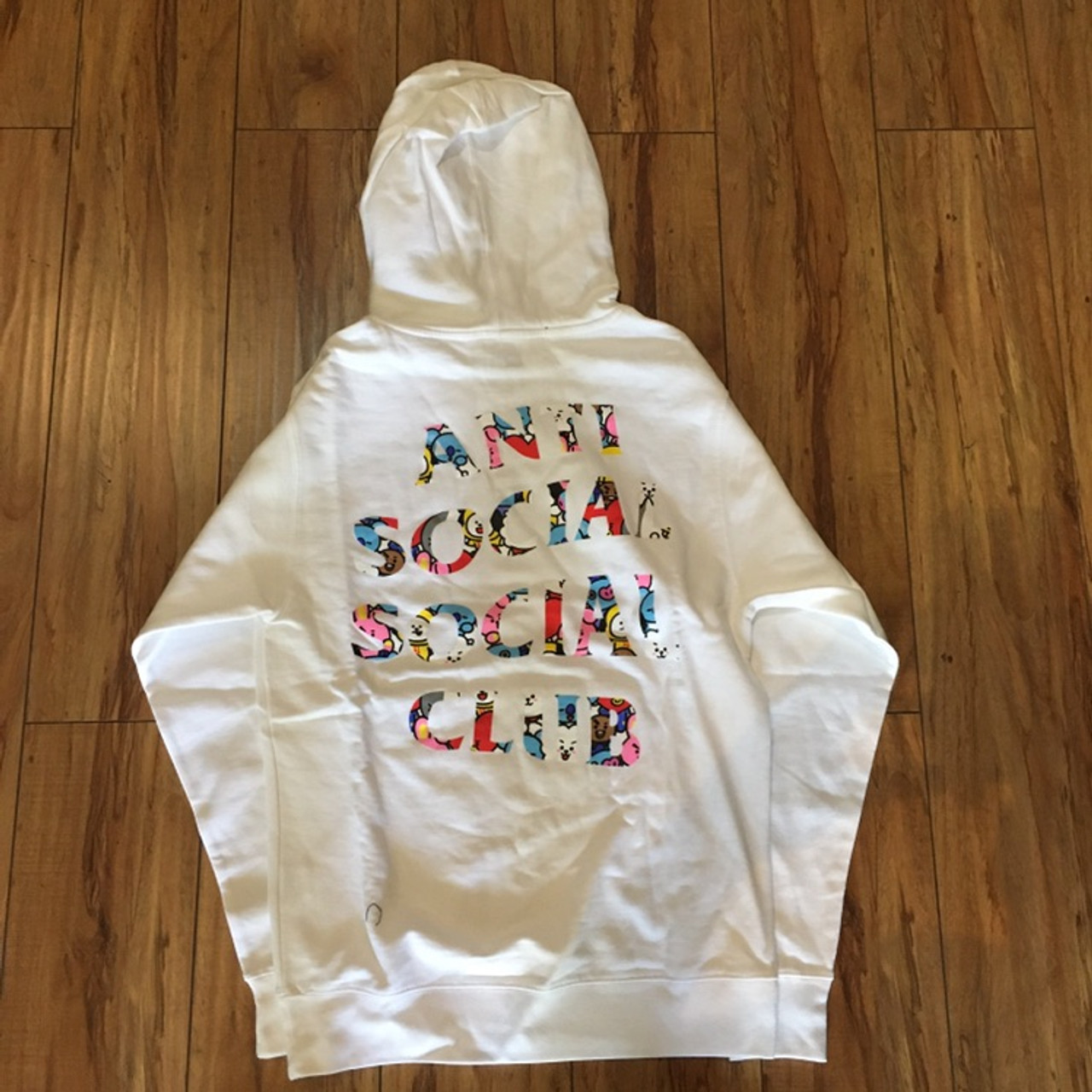 Anti Social Social Club (Japan Only) Ultra Light Hoodie White