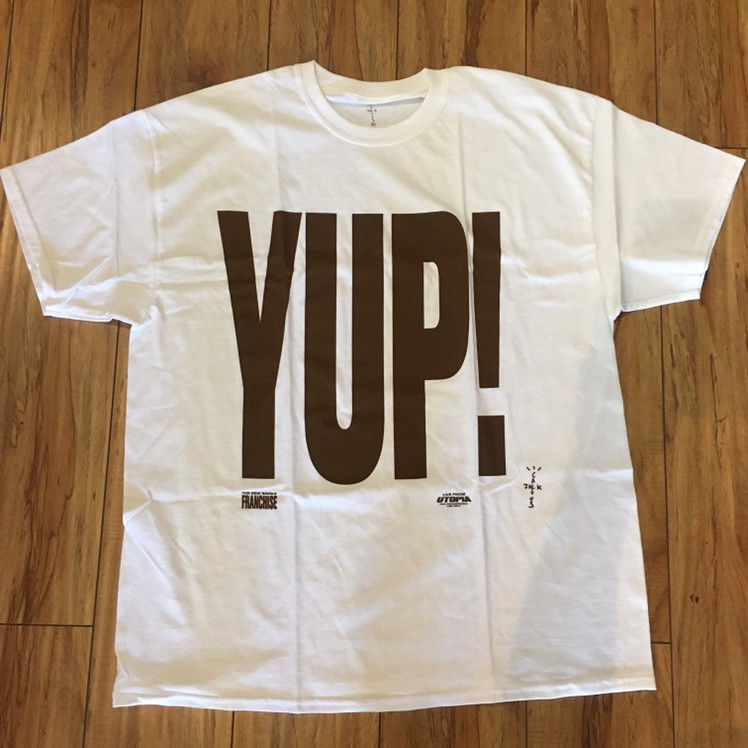travis yup shirt