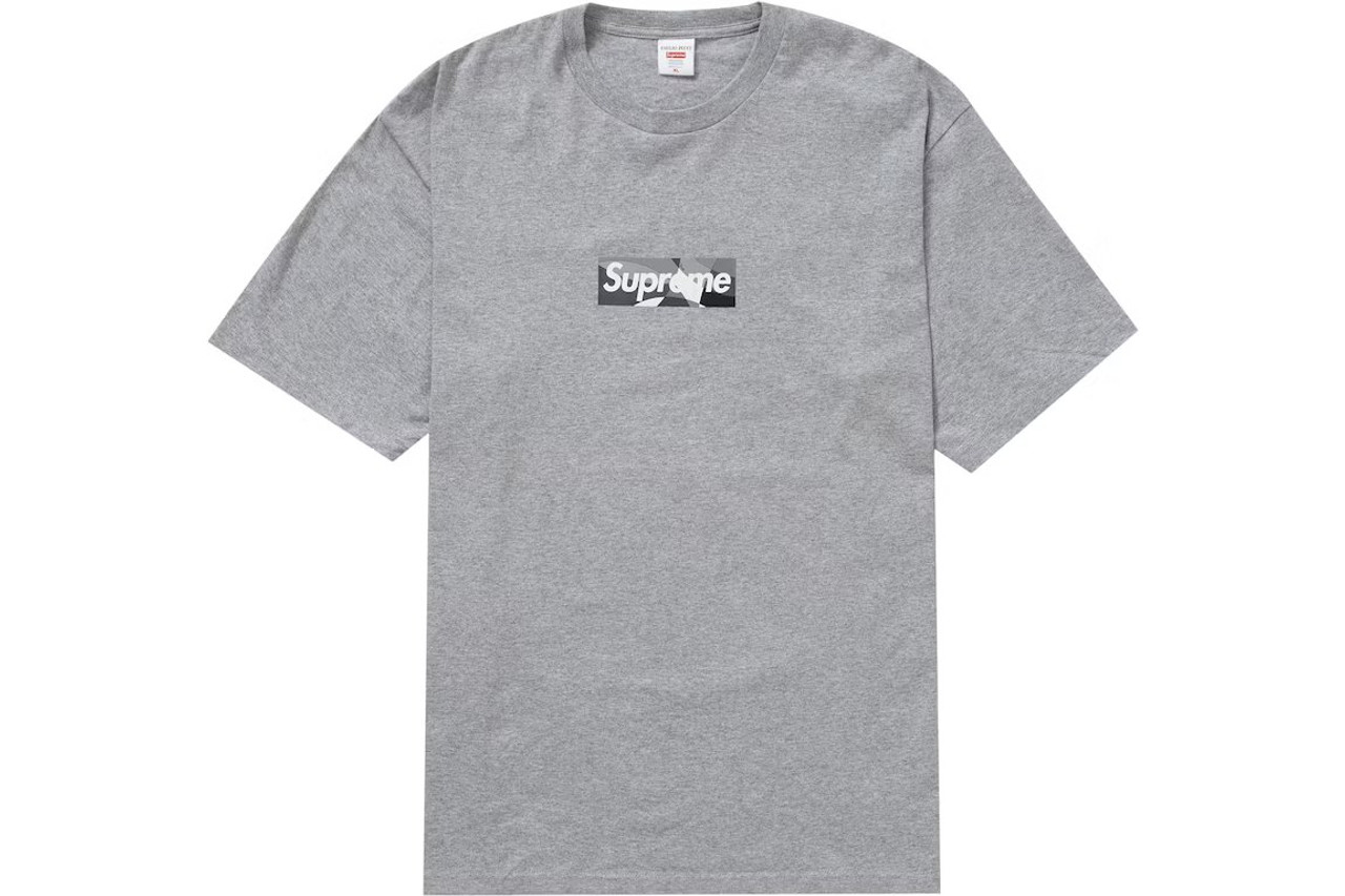 Supreme Pucci Box Logo Tee Heather Black S/S 21'