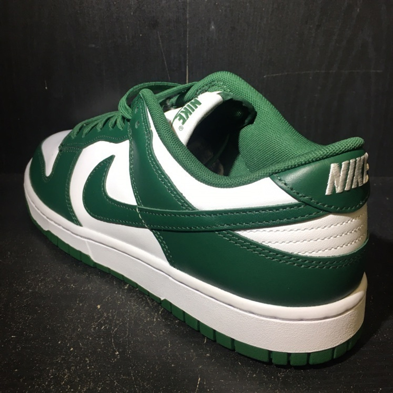 Spartan green dunk low