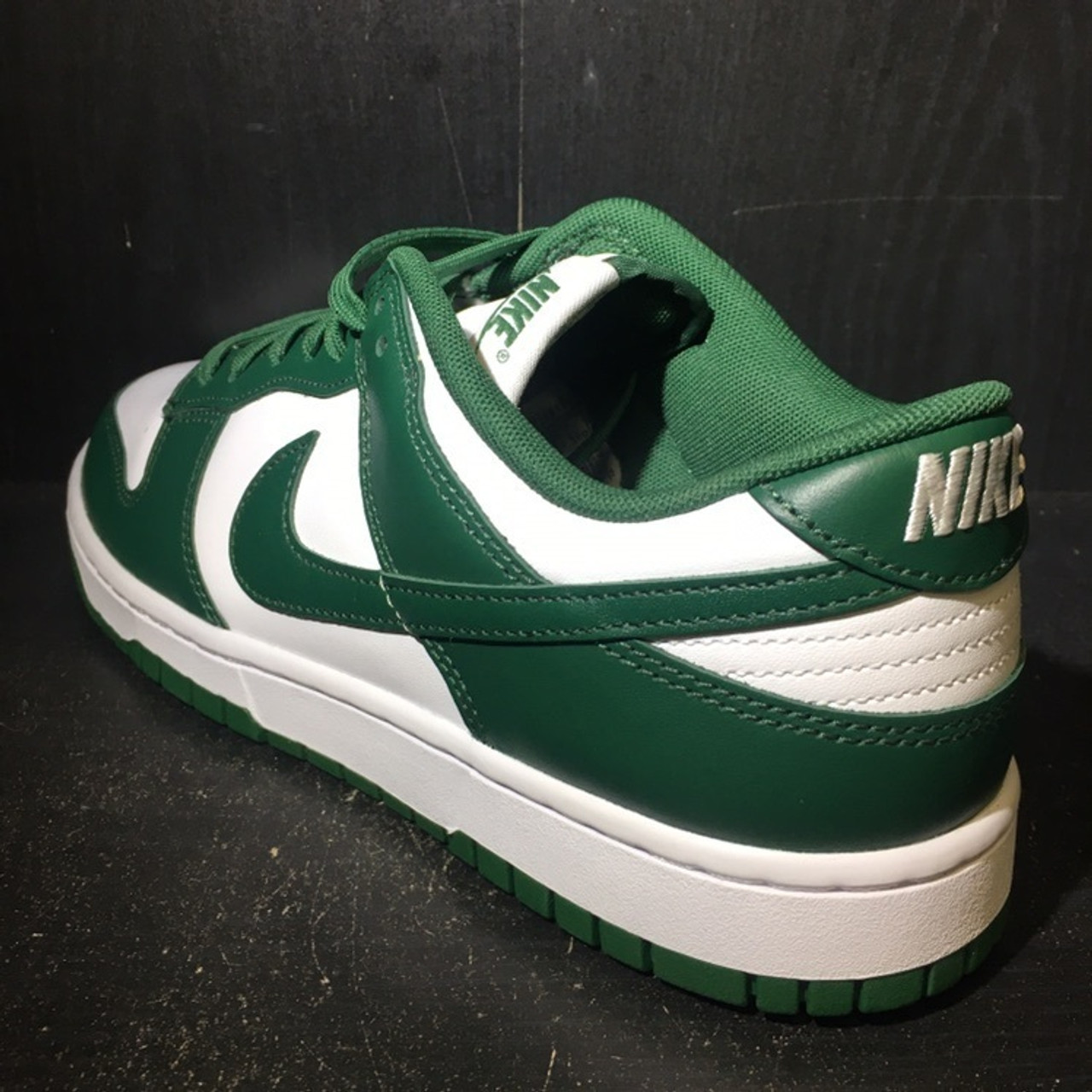 Nike Kids Dunk Low Spartan Green Sneakers - Farfetch