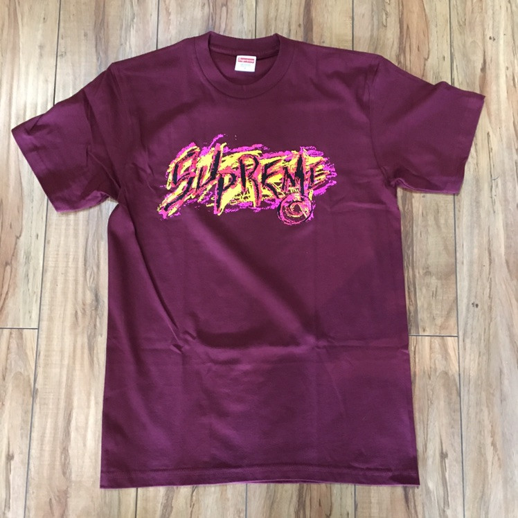 supreme scratch tee