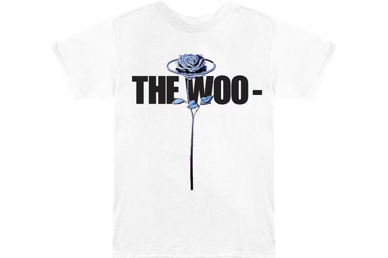 Pop Smoke x Vlone The Woo T-Shirt White - ENDANGERED LA
