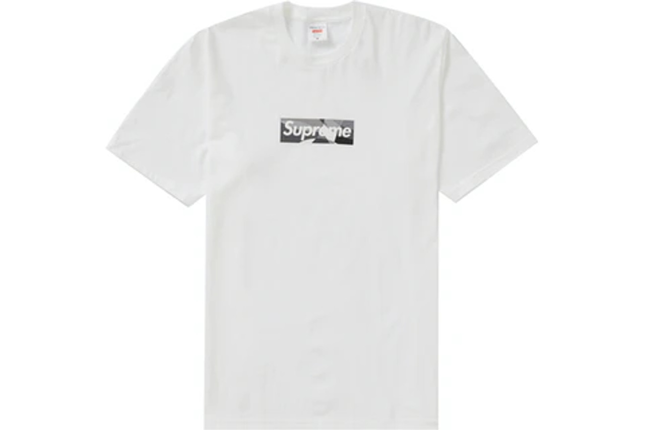 Supreme Emilio Pucci Box Logo Tee White/Black S/S 21'