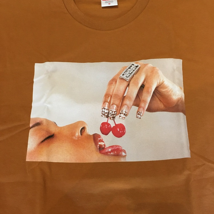 supreme cherry tee