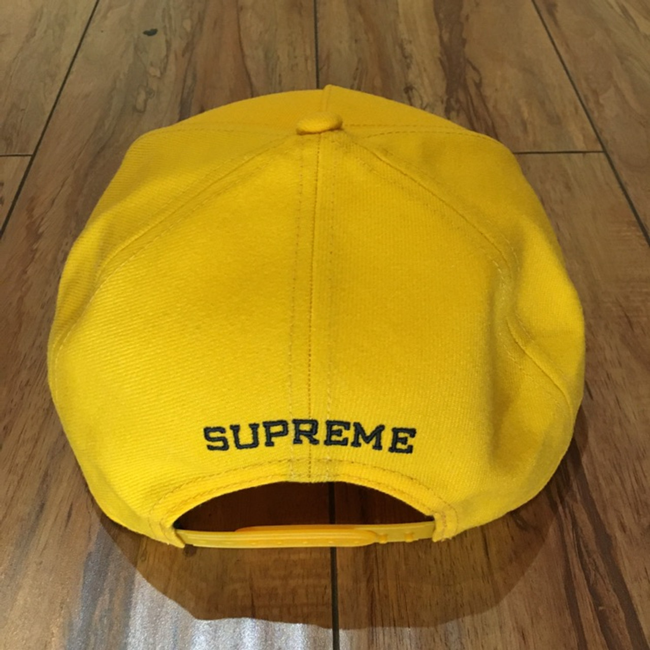 Supreme Hat Arabic Logo 5-Panel Gold F/W 21' (#7745) - ENDANGERED LA