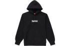 Supreme Hoodie Bandana Box Logo Black F/W 19'