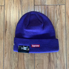 Supreme New Era Swarovski S Logo Beanie Purple (#8341)