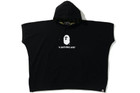 BAPE Poncho Pullover Hoodie Black