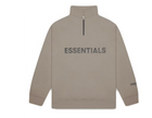 Fear of God ESSENTIALS Half Zip Pullover Cement