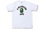 BAPE Distortion College Tee White/Green