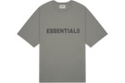 Fear of God ESSENTIALS Boxy Tee Applique Logo Charcoal S/S 20'