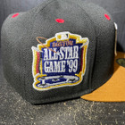 New Era Boston Red Socks Fitted Hat Two-Tone Black/Brown Sz 7 3/8 (#9858)