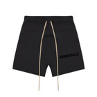 Fear of God ESSENTIALS Jet Black Sweat Shorts S/S 23'