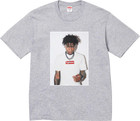 Supreme NBA Youngboy Tee Heather Grey F/W 23'