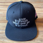 From The Ground Up Growth Snap Back Hat Black (W/ Side Patch)