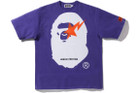 BAPE x Heron Preston Relaxed Fit Tee Purple