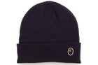 BAPE Ape Head One Point Knit Cap Purple F/W 21'