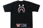 BAPE Busy Shark Relaxed Fit Heavy Weight Tee Black