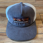 From The Ground Up Golden Pasagonia Corduroy Trucker Hat Brown/Cream
