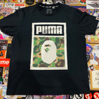 Puma x BAPE Tee Black Sz M