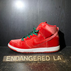 Nike SB Dunk High Red Velvet Sz 9.5