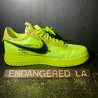 Nike Air Force 1 Low Off White Volt Sz 10.5