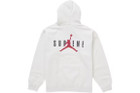 Supreme Jordan Hoodie Ash Grey F/W 24'