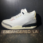 Air Jordan 3 White Cement Reimagined Sz 10