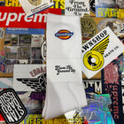 From The Ground Up Pasadena Dickies White Socks